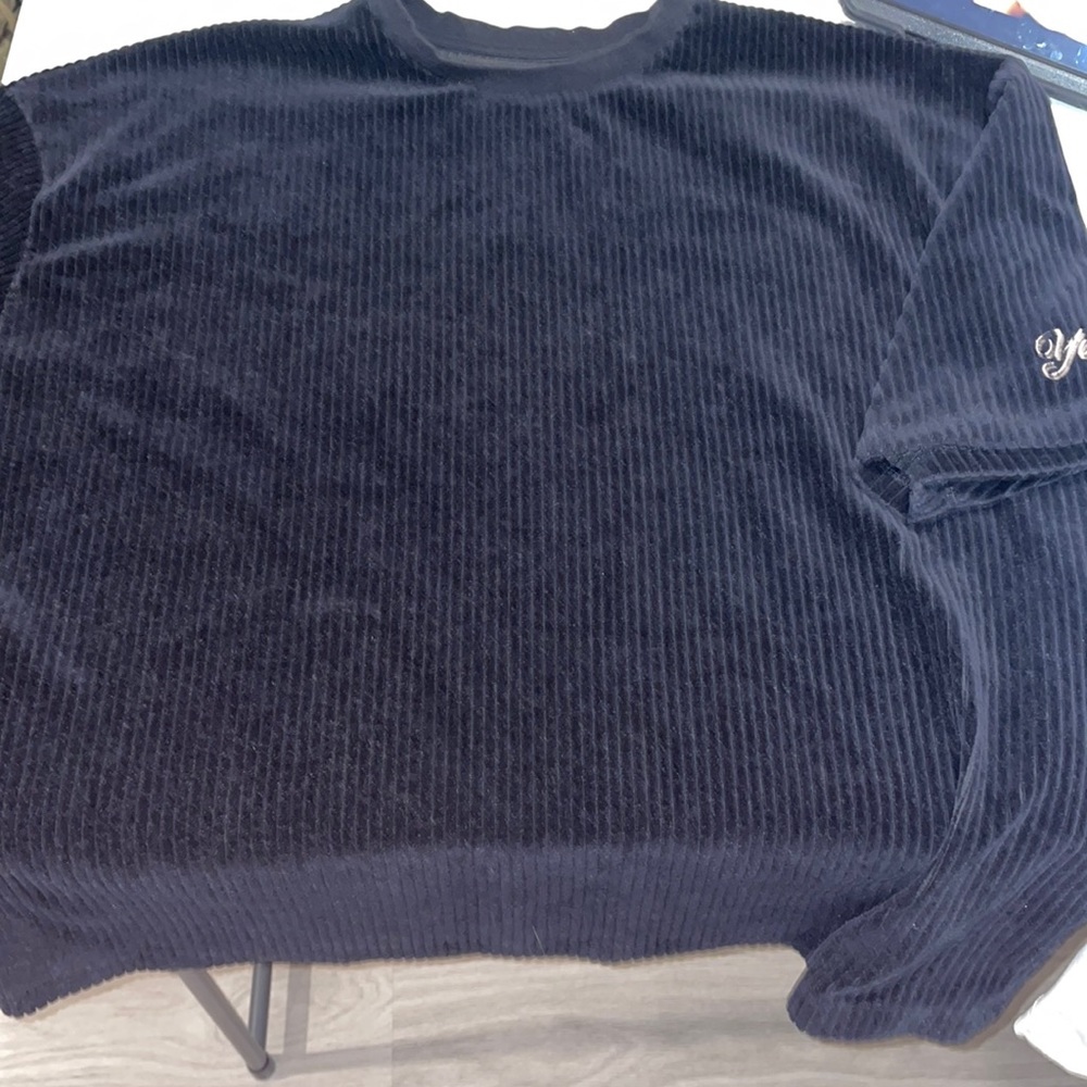 YoungLA 421 Corduroy SuperSize Tee, Black